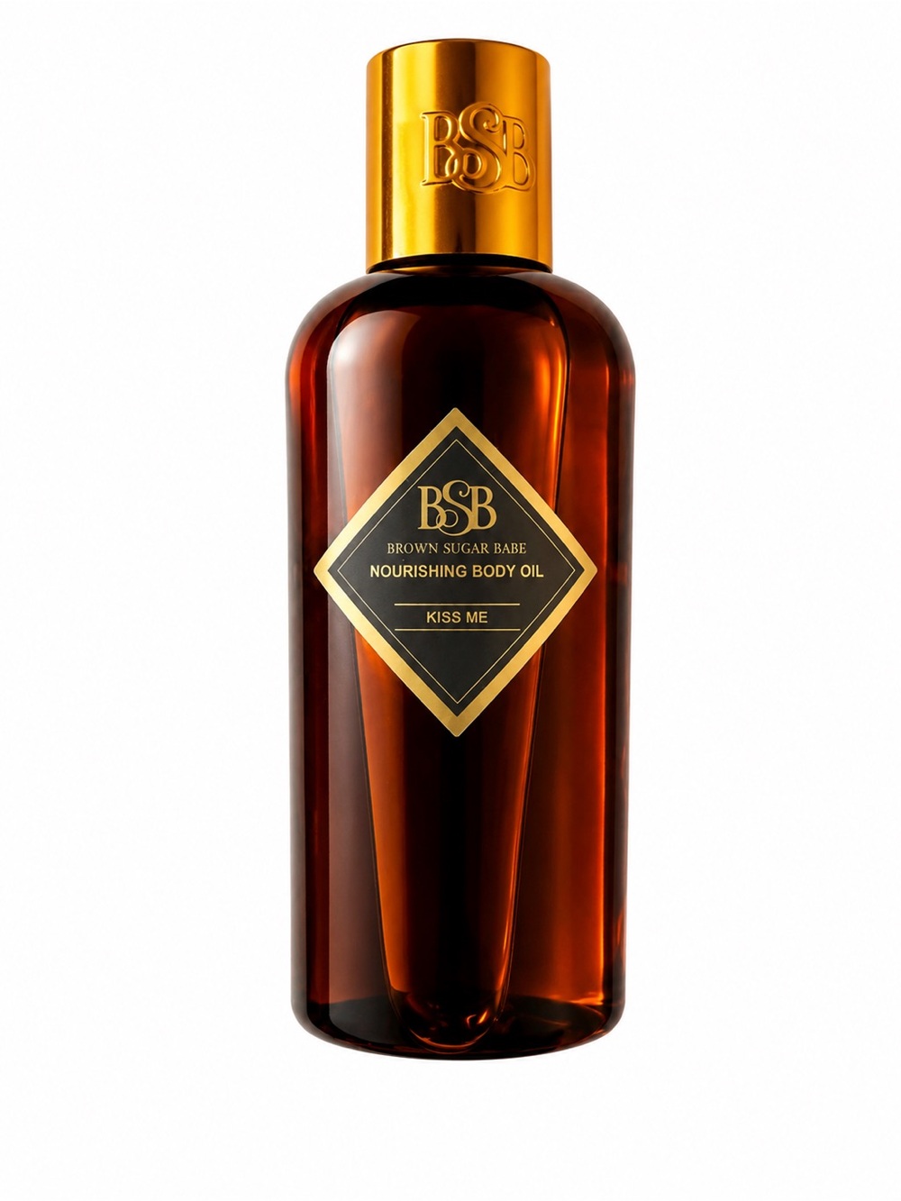 Brown Sugar Babe Kiss Me Nourishing Body Oil โ Gardenia Vanilla Amber
